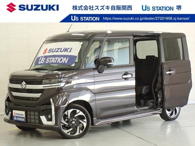 スペーシア　カスタム　４ＷＤ　カスタム　ＨＹＢＲＩＤ　ＸＳ　フルタイム