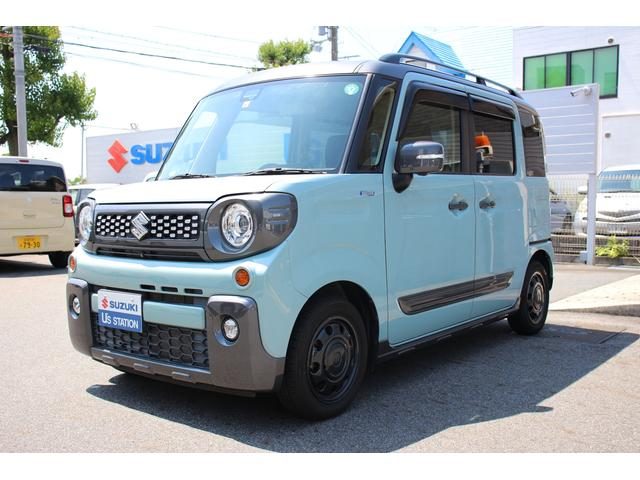 スペーシア　ギア　ＨＹＢＲＩＤ　ＸＺターボ　全方位ナビ