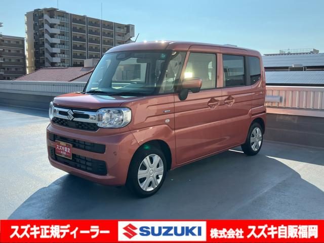 スペーシア　ＨＹＢＲＩＤ　Ｇ　低速時ブレーキサポート