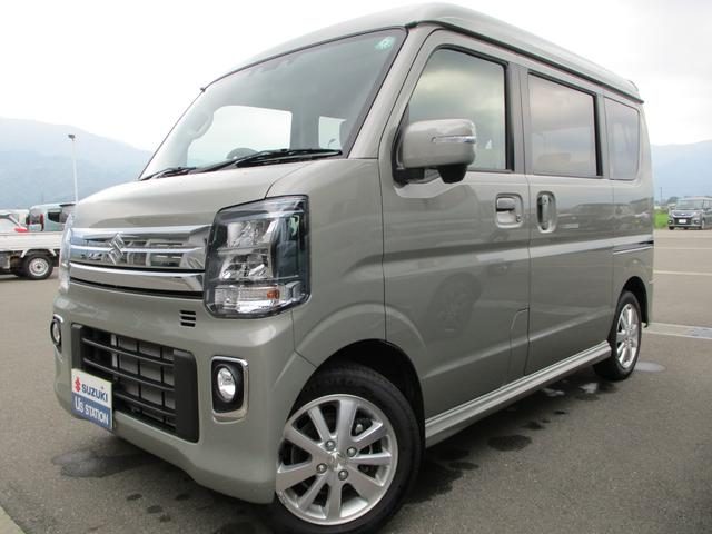 エブリイワゴン　４ＷＤ　ＰＺターボハイルーフ４ＷＤ前後被害軽減ブ
