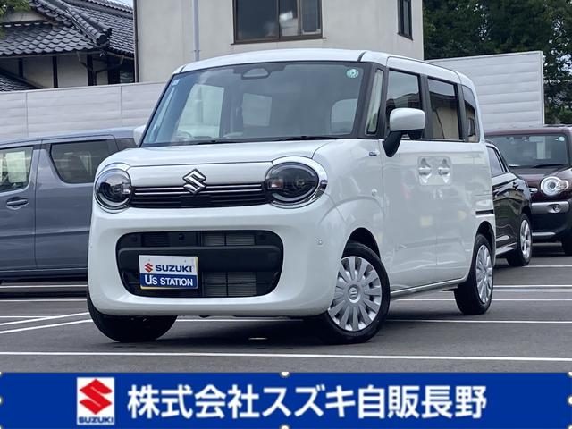 ワゴンＲ　スマイル　４ＷＤ　ＨＹＢＲＩＤ　Ｓ　３型　４ＷＤ　ナビ両側