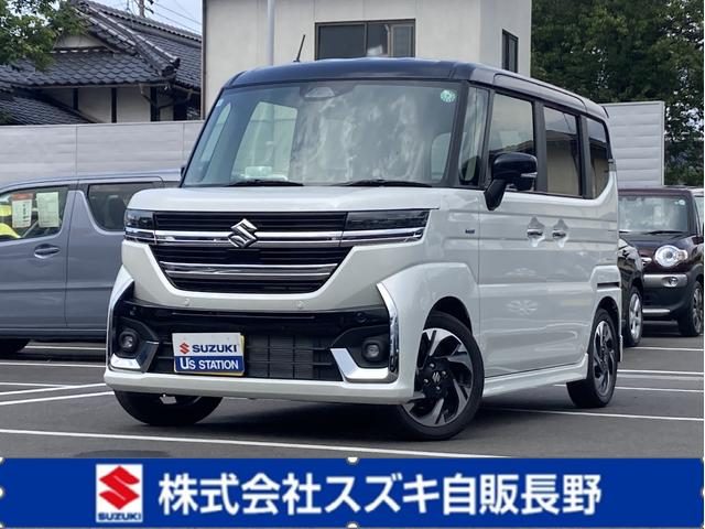 スペーシア　カスタム　カスタム　ＨＹＢＲＩＤ　ＸＳターボ　両側