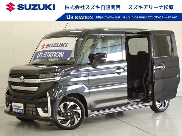 スペーシア　カスタム　４ＷＤ　カスタム　ＨＹＢＲＩＤ　ＸＳ　フルタイム