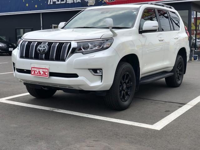 ランドクルーザープラド　ＴＸ　パートタイム４ＷＤ　サンルーフ付き