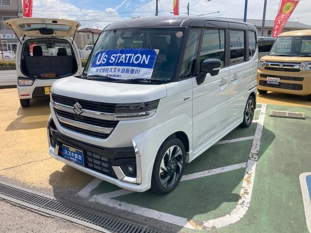 スペーシア　カスタム　４ＷＤ　カスタム　ＨＹＢＲＩＤ　ＸＳターボ