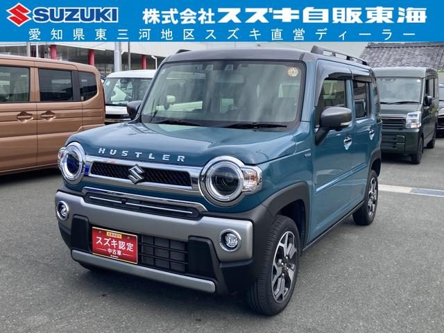 ハスラー　Ｊスタイル　純正８インチナビ　全方位カメ