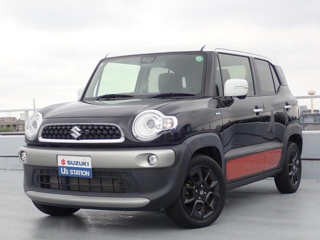 クロスビー　４ＷＤ　ＨＹＢＲＩＤ　ＭＺ／４ＷＤ・ナビ・全方位