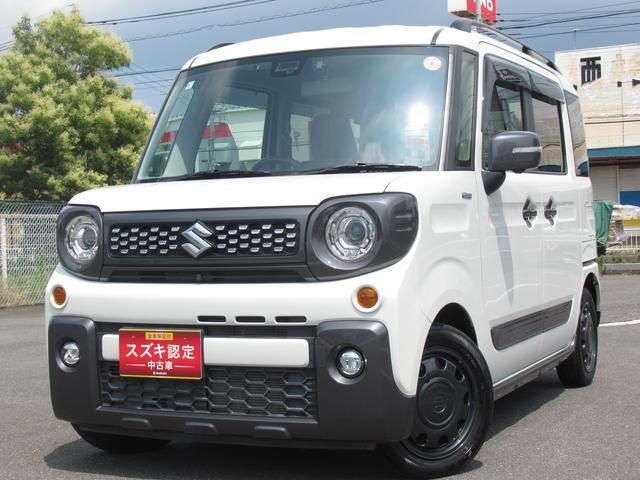 スペーシア　ギア　ギア　ＨＹＢＲＩＤ　ＸＺ　８インチナビ　