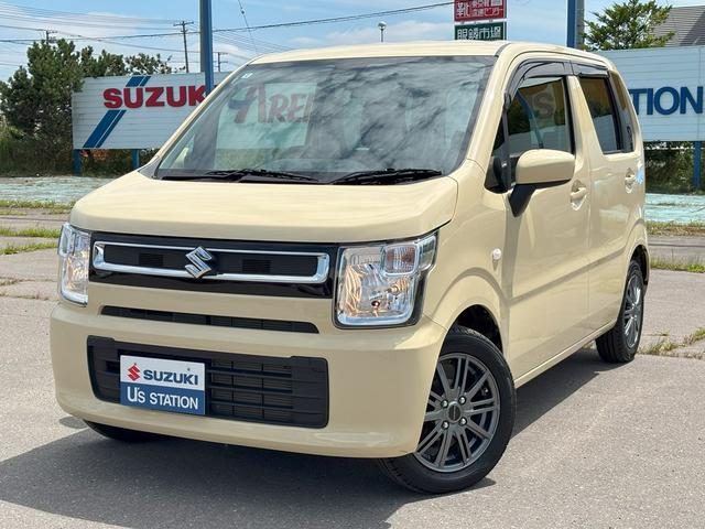 ワゴンＲ　４ＷＤ　ＦＡ　４ＷＤ　ＣＶＴ　☆純正ナビ・バック