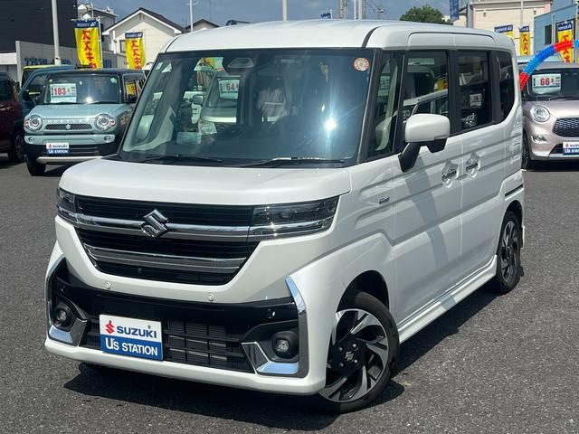 スペーシア　カスタム　４ＷＤ　カスタム　ＨＹＢＲＩＤ　ＸＳターボ　高野