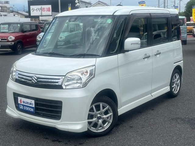 スペーシア　Ｘリミテッド　雹害車　ナビ　スライドドア