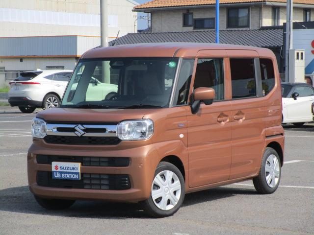 スペーシア　ＨＹＢＲＩＤ　Ｘ　スズキコネクト対応全方