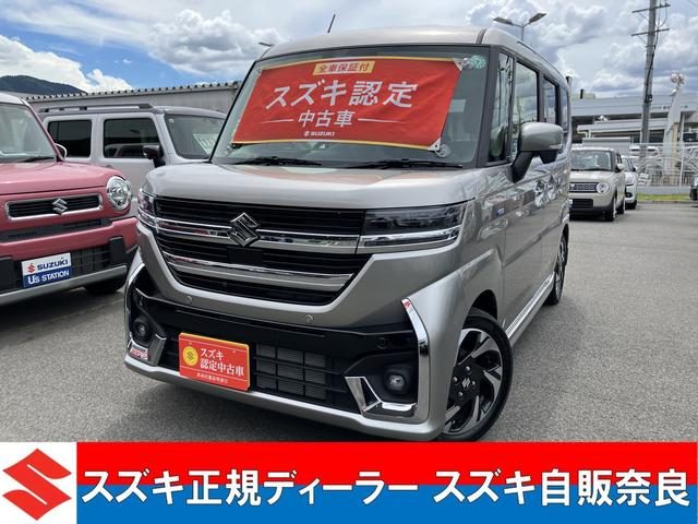 スペーシア　カスタム　カスタム　ＨＹＢＲＩＤ　ＸＳターボ　全方