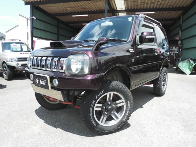 ジムニー　４ＷＤ　ワイルドウィンドＴＢ　カスタムパーツ多数