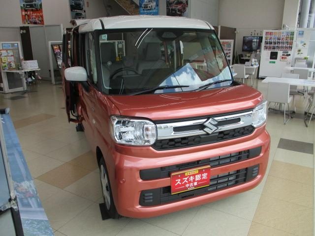 スペーシア　ＨＹＢＲＩＤ　Ｘ　禁煙元試乗車　９インチ