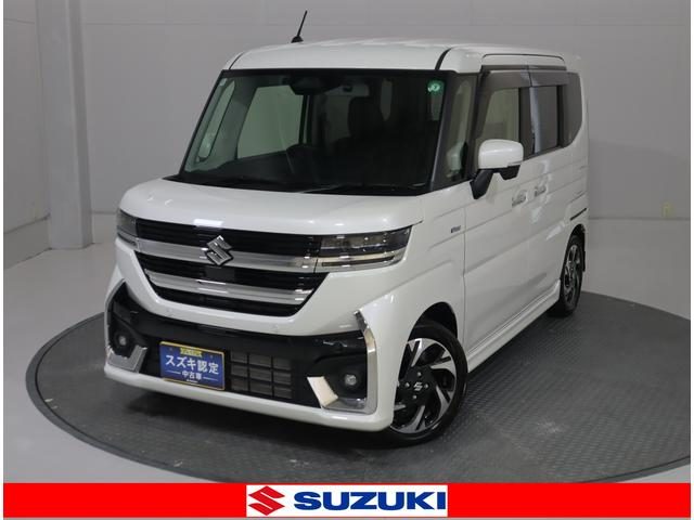 スペーシア　カスタム　カスタム　ＨＹＢＲＩＤ　ＸＳターボ　ナビ