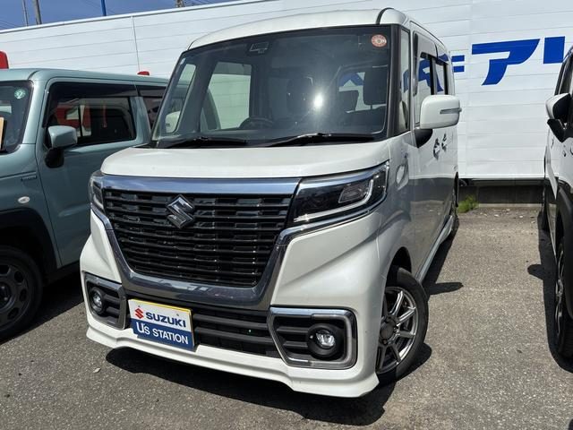 スペーシア　カスタム　４ＷＤ　ハイブリッドＸＳターボ　４ＷＤ　☆８イン