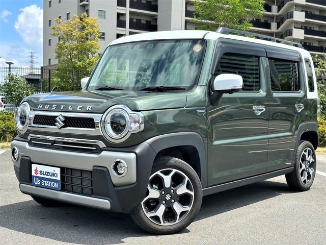 ハスラー　Ｊスタイルターボ　全方位モニター付ナビ　