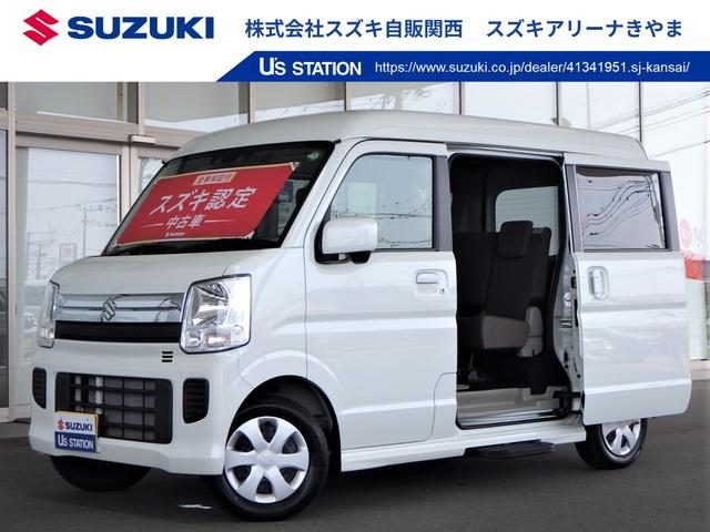 エブリイワゴン　車いす移動車　５型　デュアルカメラブレー