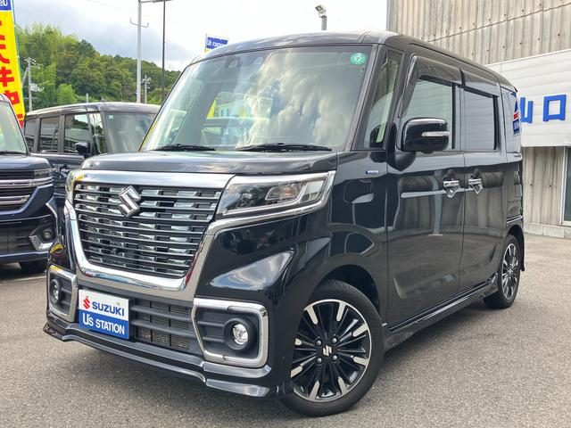 スペーシア　カスタム　カスタム　ＨＹＢＲＩＤ　ＸＳ　前後ブレー