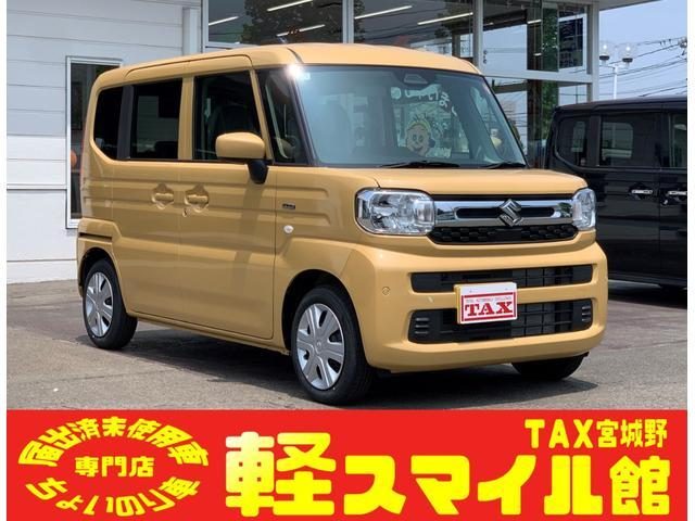 スペーシア　ハイブリッドＧ　／届出済未使用車／衝突被