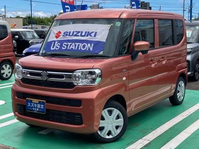 スペーシア　４ＷＤ　ＨＹＢＲＩＤ　Ｇ　全方位カメラ付９インチ