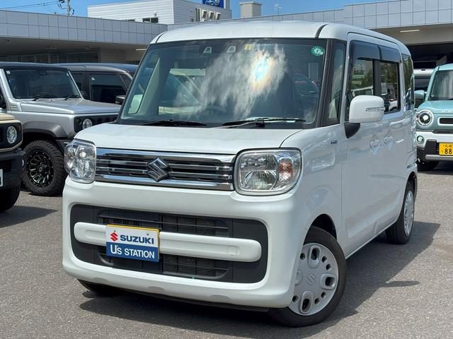 スペーシア　４ＷＤ　ハイブリッドＸ　３型　４ＷＤ　☆純正エン