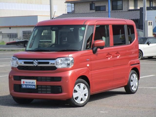 スペーシア　ＨＹＢＲＩＤ　Ｘ　スズキコネクト対応全方