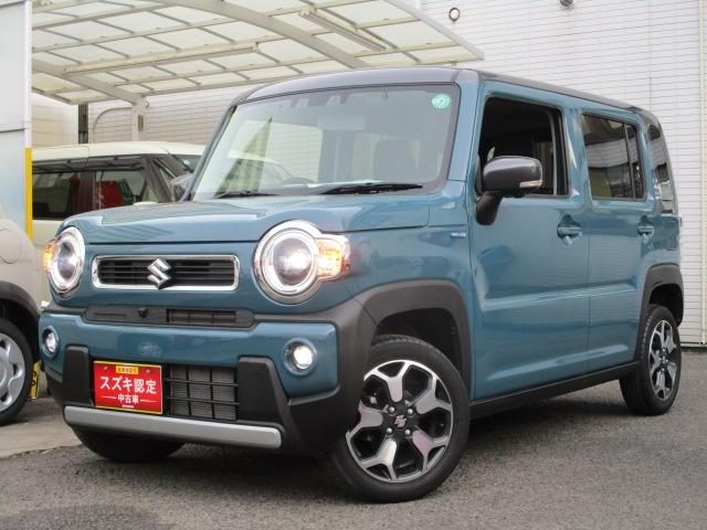 ハスラー　ＨＹＢＲＩＤ　Ｘ　全方位モニター付ナビ