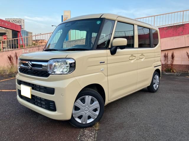 スペーシア　４ＷＤ　ＨＹＢＲＩＤ　Ｘ　★純正ナビ　全方位カメ