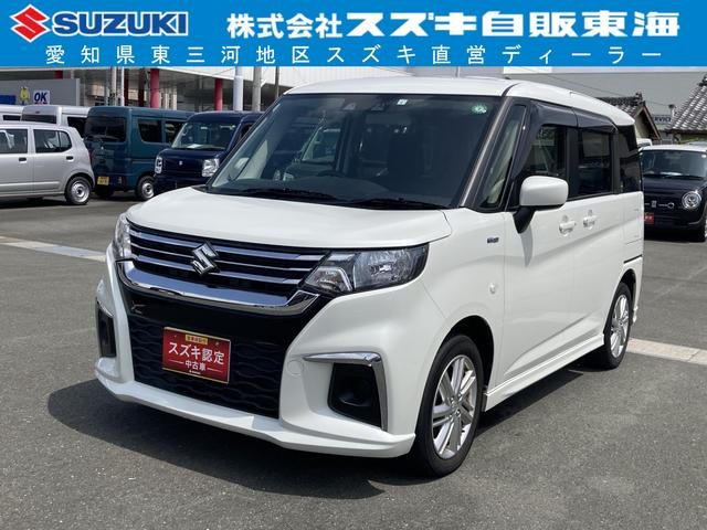 ソリオ　ＨＹＢＲＩＤ　ＭＸ　後席左側電動スライド