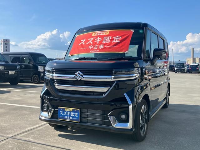 スペーシア　カスタム　４ＷＤ　カスタム　ＨＹＢＲＩＤ　ＸＳターボ　後席