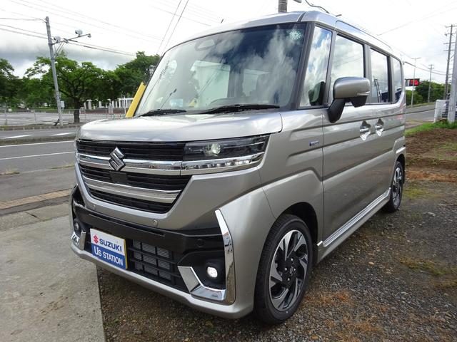 スペーシア　カスタム　カスタム　ＨＹＢＲＩＤ　ＸＳ　当店代車使