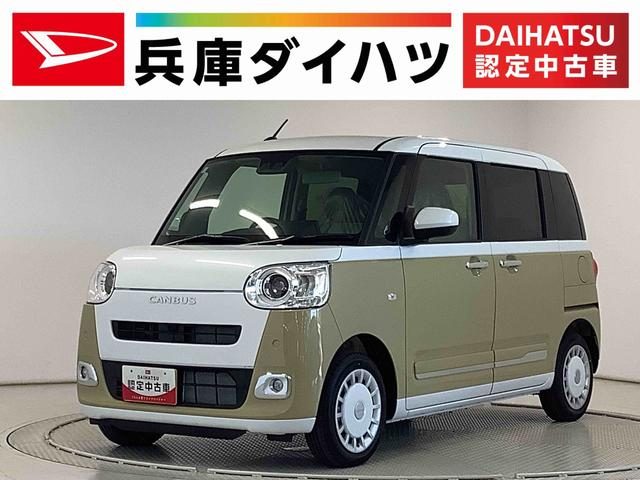 ムーヴ　キャンバス　ストライプスＧ　両側電動スライドドア　前