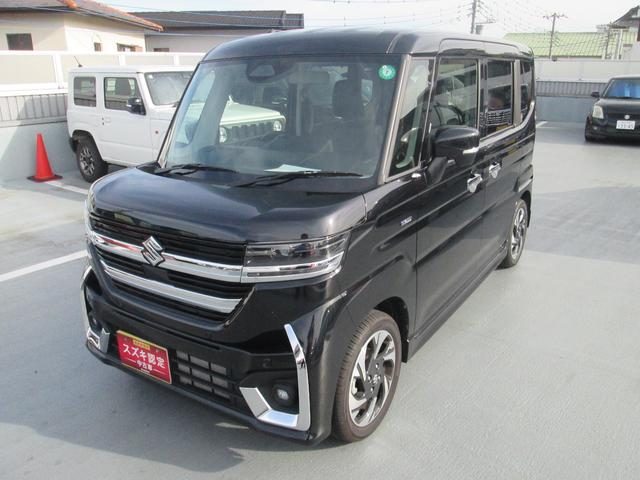 スペーシア　カスタム　カスタム　ＨＹＢＲＩＤ　ＸＳターボ　スズ
