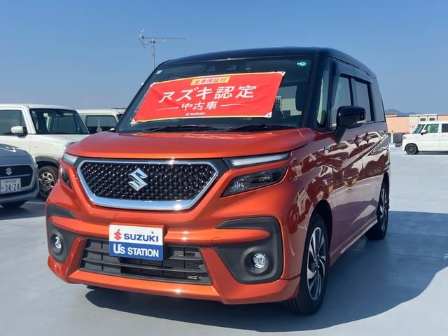 ソリオ　バンディット　バンディット　ＨＹＢＲＩＤ　ＭＶ前後衝突