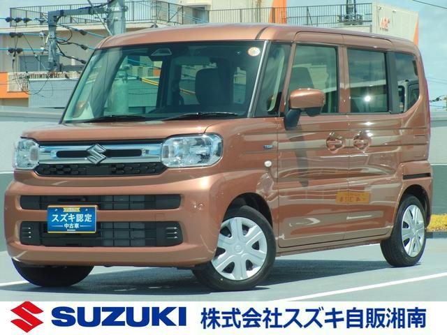 スペーシア　ＨＹＢＲＩＤ　Ｘ　全方位モニター付メモリ