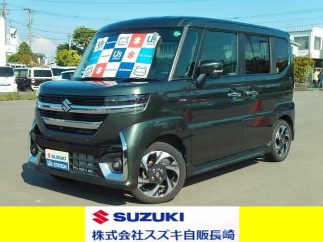 スペーシア　カスタム　カスタム　ＨＹＢＲＩＤ　ＸＳ　ナビ　全方