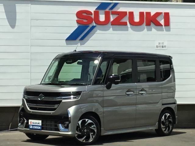 スペーシア　カスタム　４ＷＤ　カスタム　ＨＹＢＲＩＤ　ＸＳターボ　全方