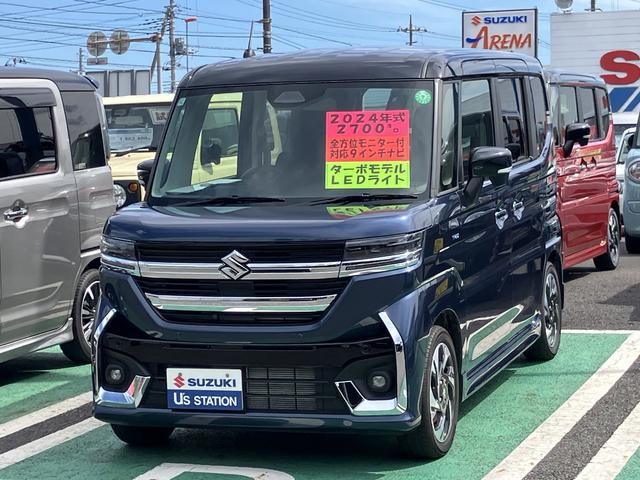 スペーシア　カスタム　カスタム　ＨＹＢＲＩＤ　ＸＳターボ　全方