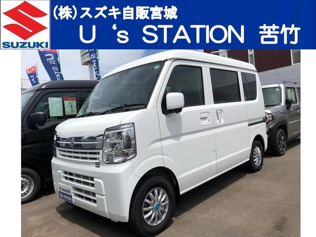 エブリイバン　４ＷＤ　ＪＯＩＮターボ　４ＷＤ　６型　後席両側パ
