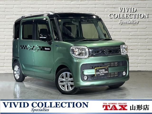 スペーシア　４ＷＤ　ハイブリッドＸ　４ＷＤ　純正８型メモリー