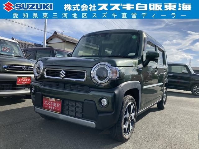 ハスラー　ＨＹＢＲＩＤ　Ｘターボ　９インチナビ　車