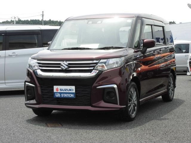 ソリオ　ＨＹＢＲＩＤ　ＭＸ　８インチナビ　衝突被