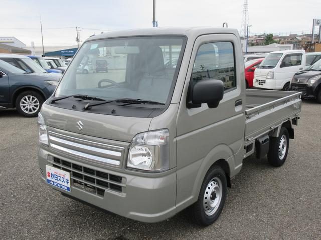 キャリイトラック　４ＷＤ　ＫＣエアコン・パワステ　ＰＴ４ＷＤ　５М