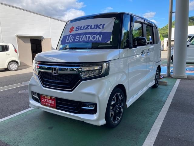 Ｎ　ＢＯＸ　カスタム　Ｇ・ＥＸターボホンダセンシング　　ナビ　