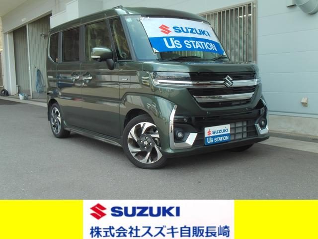 スペーシア　カスタム　カスタム　ＨＹＢＲＩＤ　ＸＳ　ナビ　全方