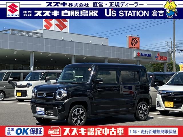 ハスラー　４ＷＤ　ＨＹＢＲＩＤ　Ｘ　４ＷＤ　ナビ　Ｂｌｕｅ