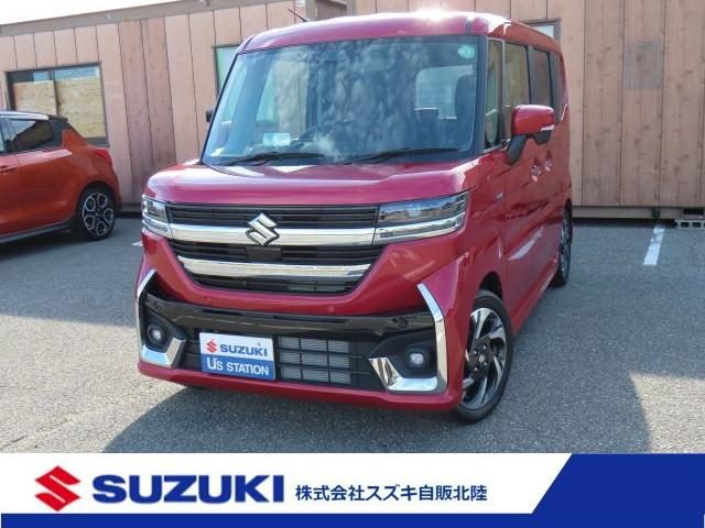 スペーシア　カスタム　ハイブリッドＸＳ　カーナビ／全方位カメラ
