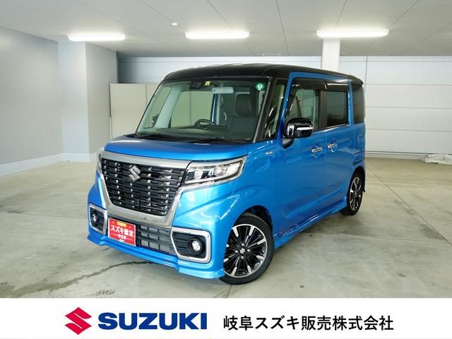 スペーシア　カスタム　カスタム　ＨＹＢＲＩＤ　ＸＳターボ屋根黒